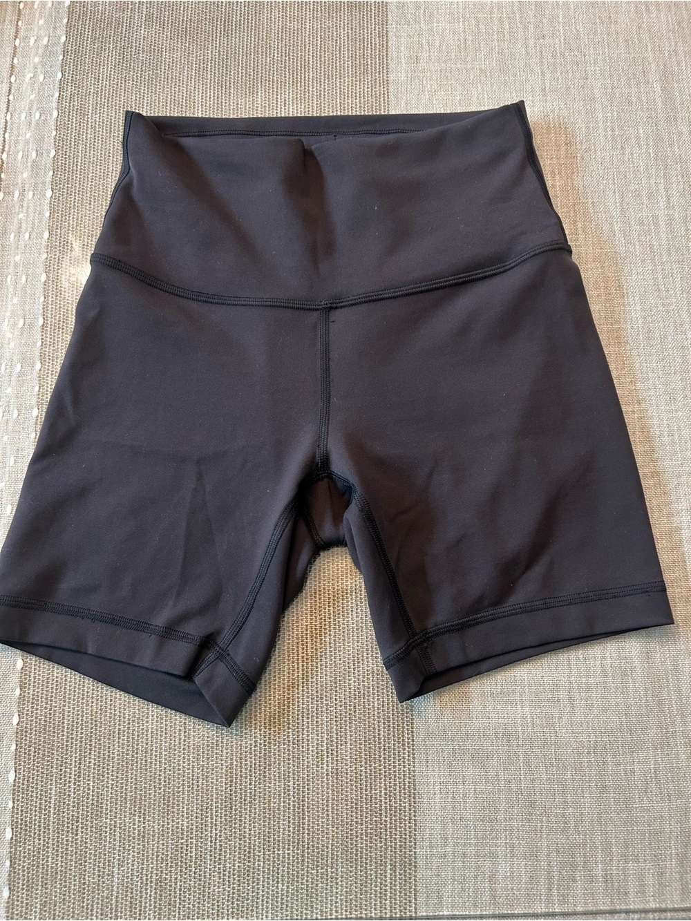 lululemon athletica Black High-Rise Bike Shorts